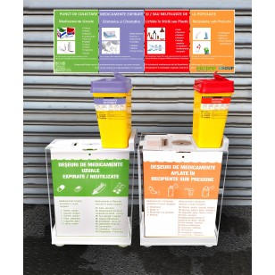 Pachet ambalaje colectare deseuri de medicamente expirate de la Populatie image