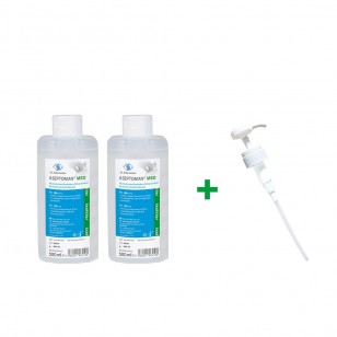 Pachet dezinfectanti maini + pompa de dozare image