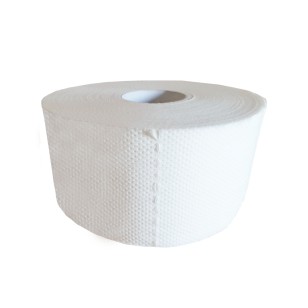 Hartie igienica mini jumbo pentru dispenser, celuloza pura, 2 straturi, 80 m